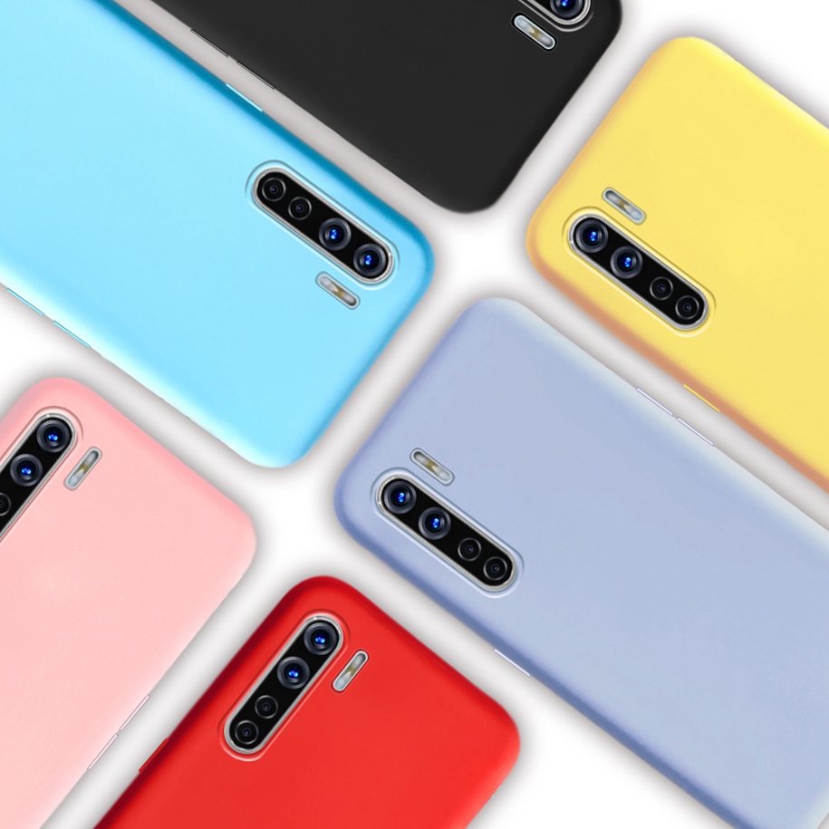 Phone Cases Aviation - กรณีกันกระแทกสำหรับOPPO A91 F15 SiliconสำหรับReno 3ธรรมดาสีสำหรับOppo F15