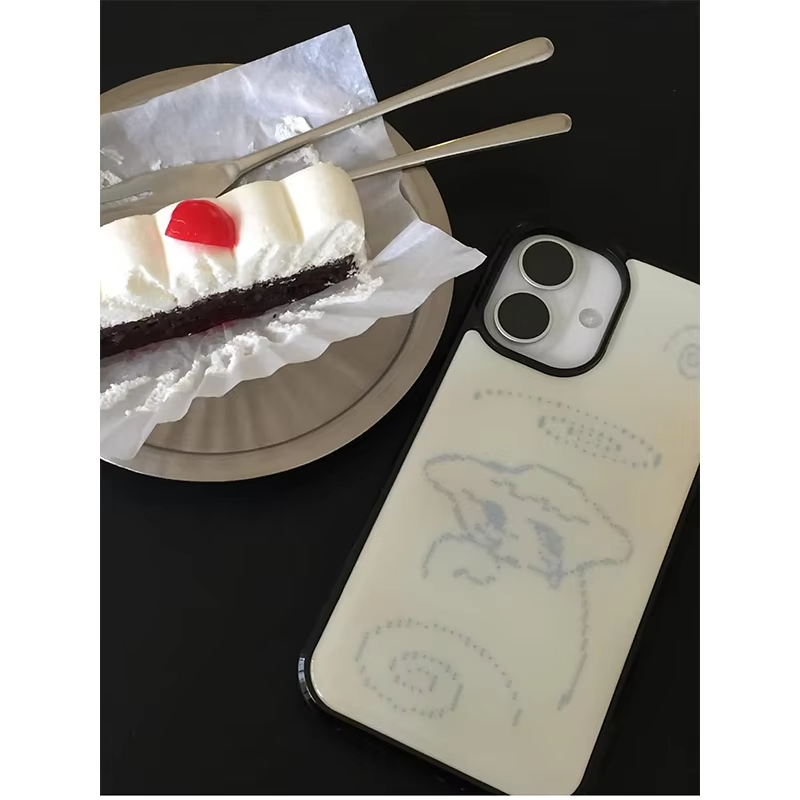 Phone Cases Kawaii - เคสโทรศัพท์ลายการ์ตูนพิกเซลสไตล์เกาหลีอินส์โบราณ ดีไซน์สร้างสรรค์ สำหรับ iPhone 18 17