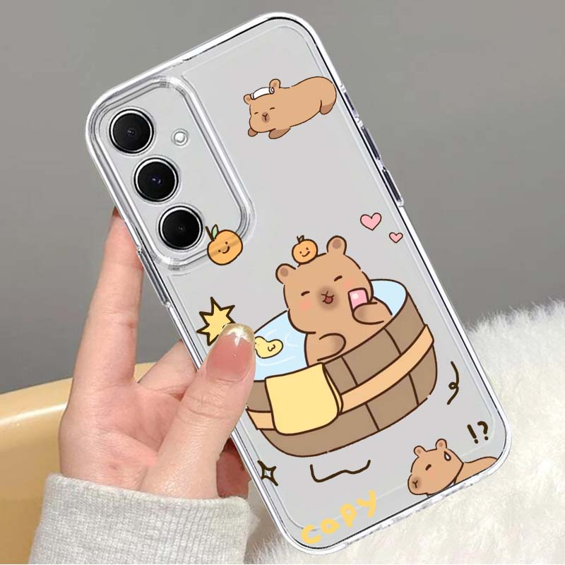 Phone Cases Funny - การ์ตูนหมีตลกสำหรับซัมซุง กาแลคซี่ โน้ต 20 10 F12