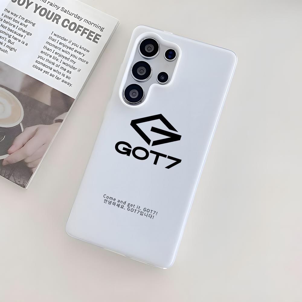 Phone Cases For Boys - เคสโทรศัพท์ KPOP ลายวงบอยแบนด์ G-GOT7-ES สำหรับ Samsung