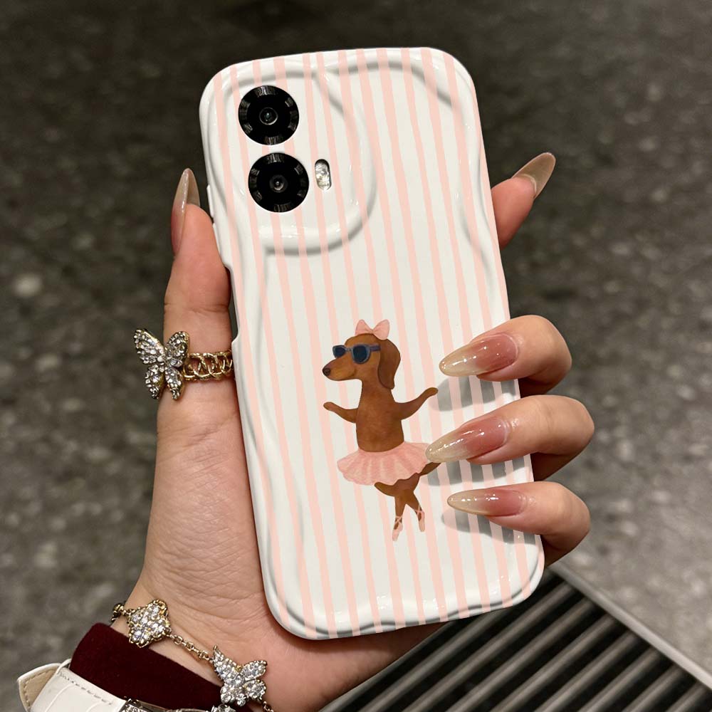 Phone Cases Motorola Edge 2025 - เคสโทรศัพท์ลายดัชชุนด์น่ารักสำหรับโมโตโรล่า โมโต G85 G75 G35 G34