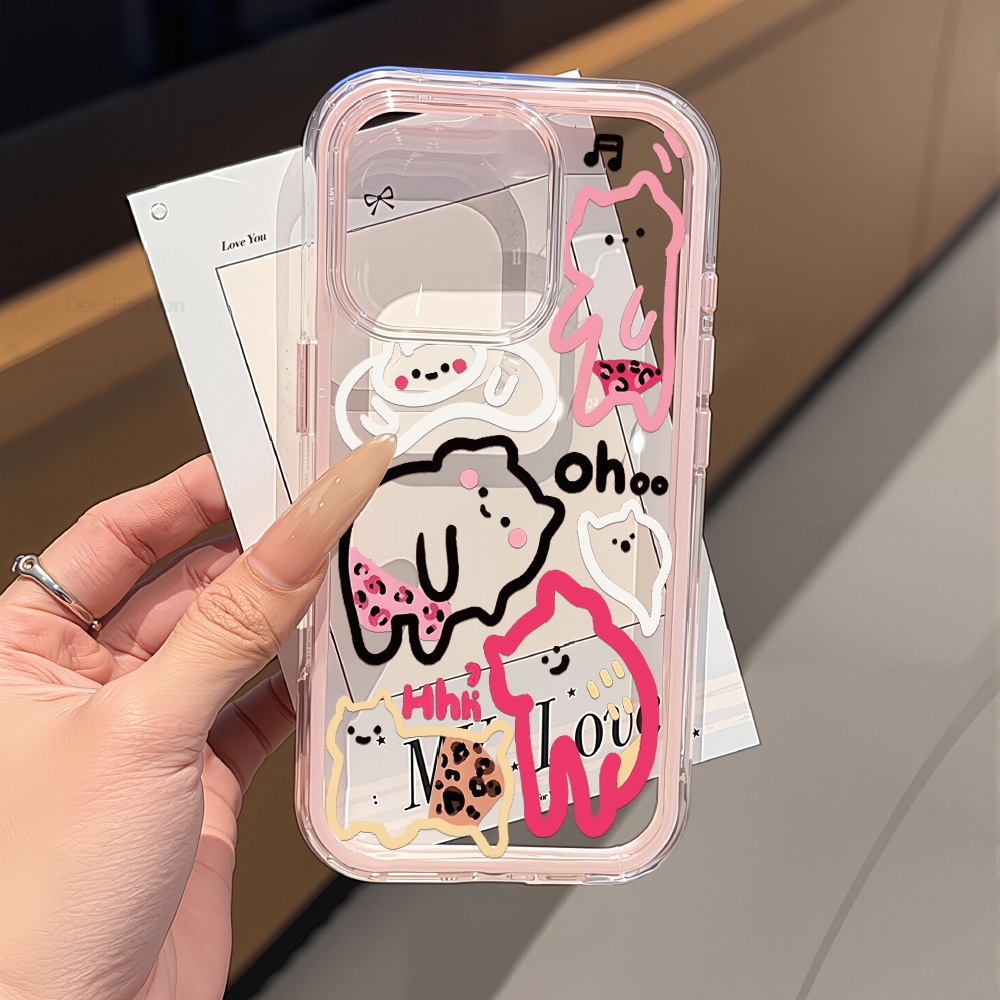 เคสโทรศัพท์ลายแมวตลก 2in1 สำหร - Phone Cases Funny บทวิจารณ์และราคา