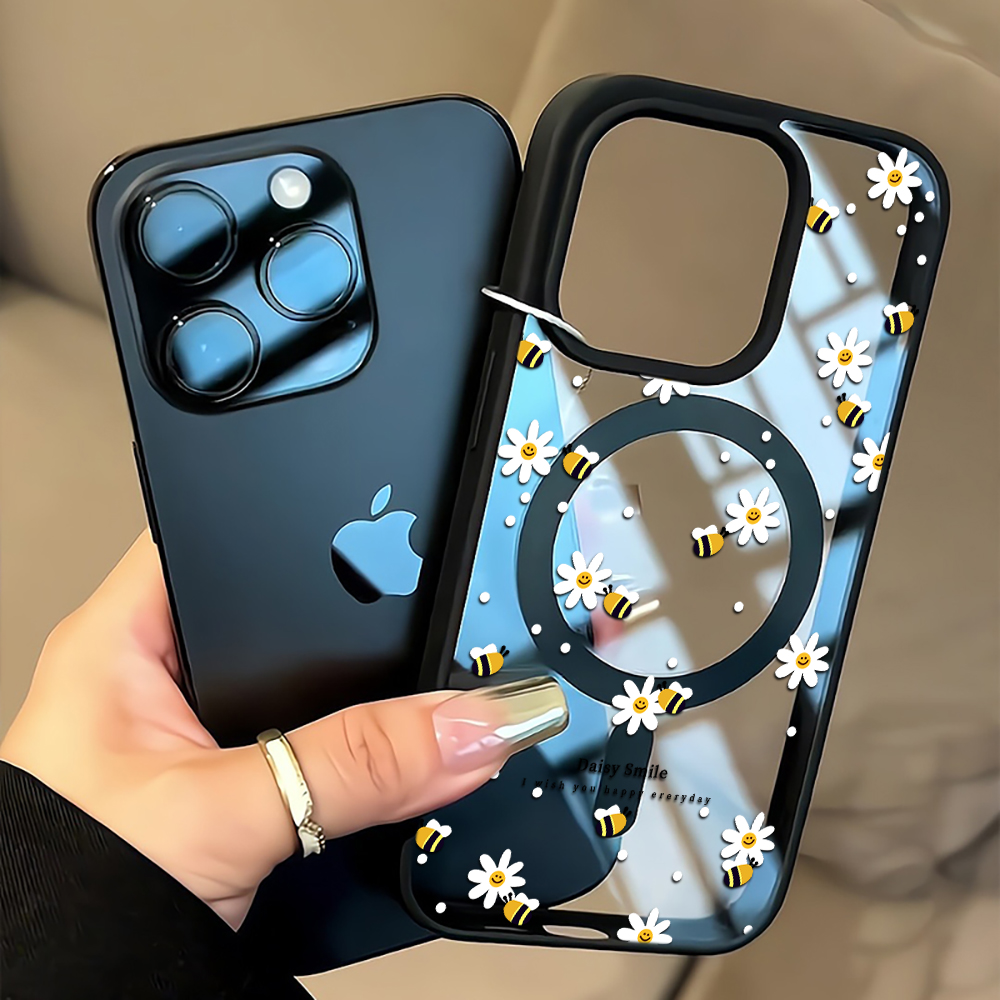 เคสโทรศัพท์ลายดอกเดซี่สดใส สำห - Phone Cases Clear บทวิจารณ์และราคา
