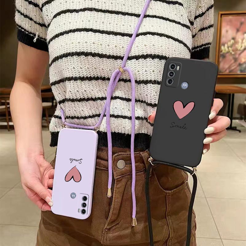 G60 หัวใจสีแดงขนาดใหญ่ Lanyard - Phone Cases Motorola Edge 2025 บทวิจารณ์และราคา