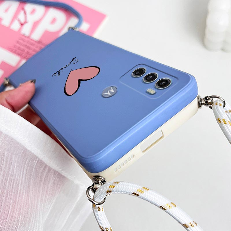 G60 หัวใจสีแดงขนาดใหญ่ Lanyard - Phone Cases Motorola Edge 2025 บทวิจารณ์และราคา