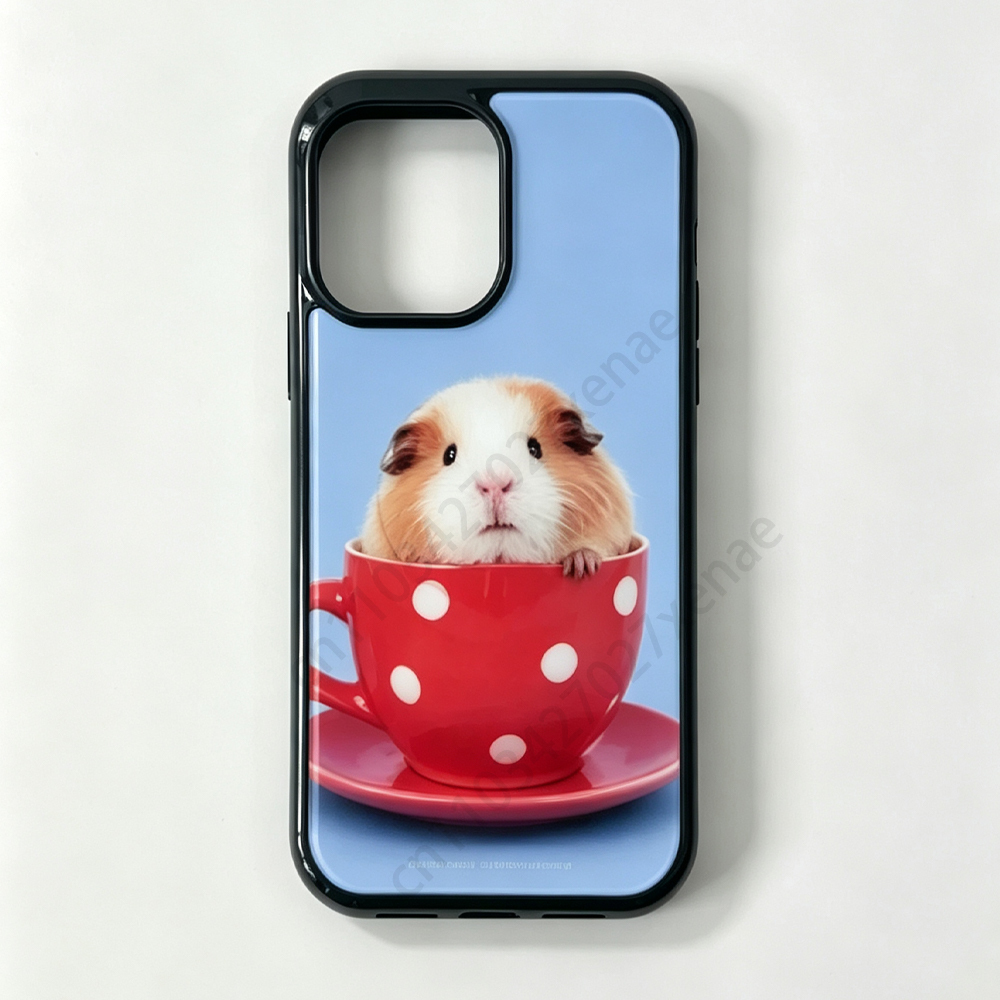 เคสโทรศัพท์ลายหนูตะเภาในถ้วยชา - Phone Cases Kawaii บทวิจารณ์และราคา