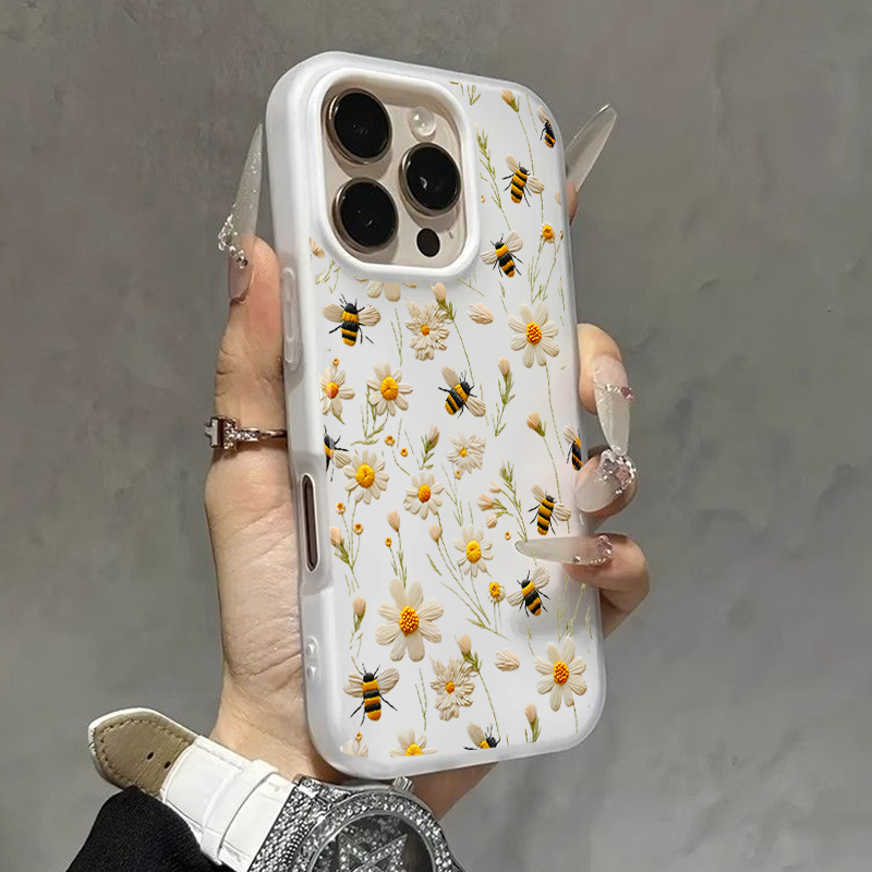 เคสลายดอกไม้ ผึ้ง เดซี่ เชอร์ร - Phone Cases Motorola Edge 2025 บทวิจารณ์และราคา