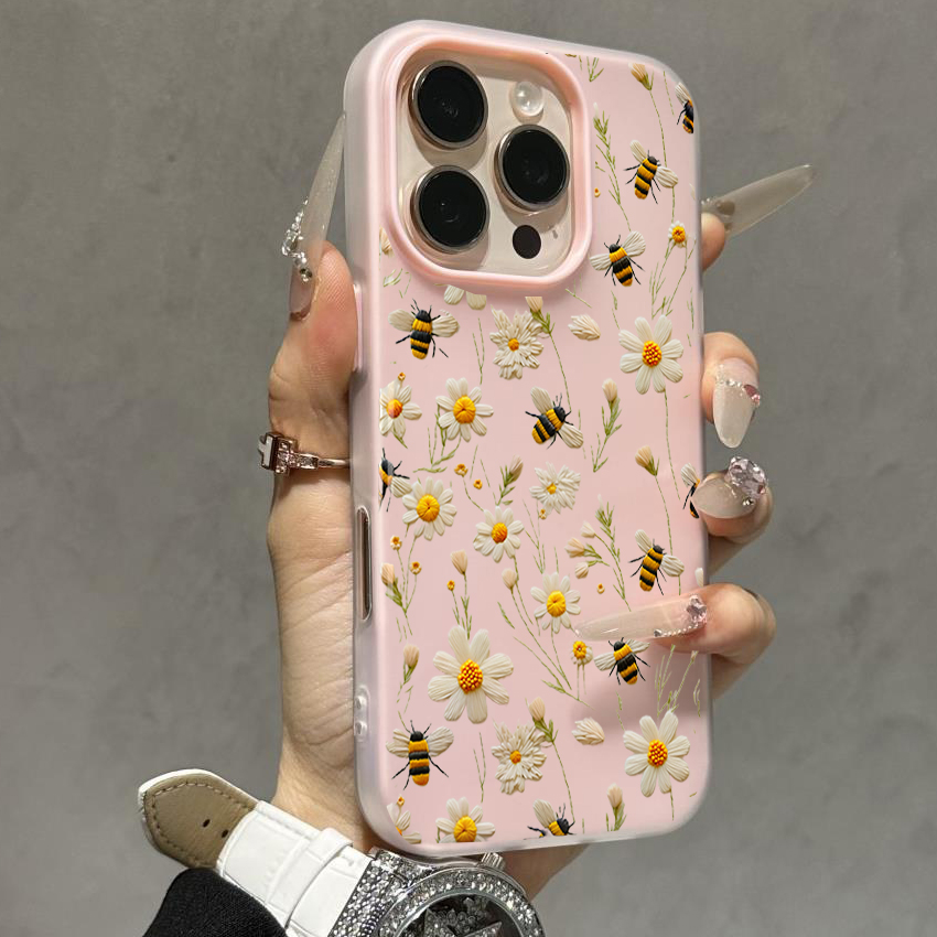 เคสลายดอกไม้ ผึ้ง เดซี่ เชอร์ร - Phone Cases Motorola Edge 2025 บทวิจารณ์และราคา