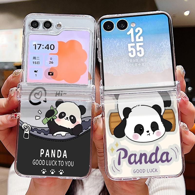 เคสโทรศัพท์ลายแพนด้าน่ารักสำหร - Phone Cases Clear บทวิจารณ์และราคา