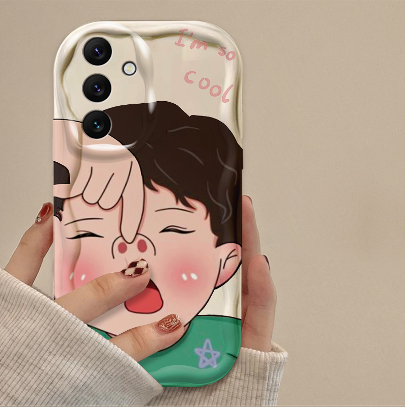 เคสโทรศัพท์ลายคลื่นน่ารักสำหรั - Phone Cases Funny บทวิจารณ์และราคา