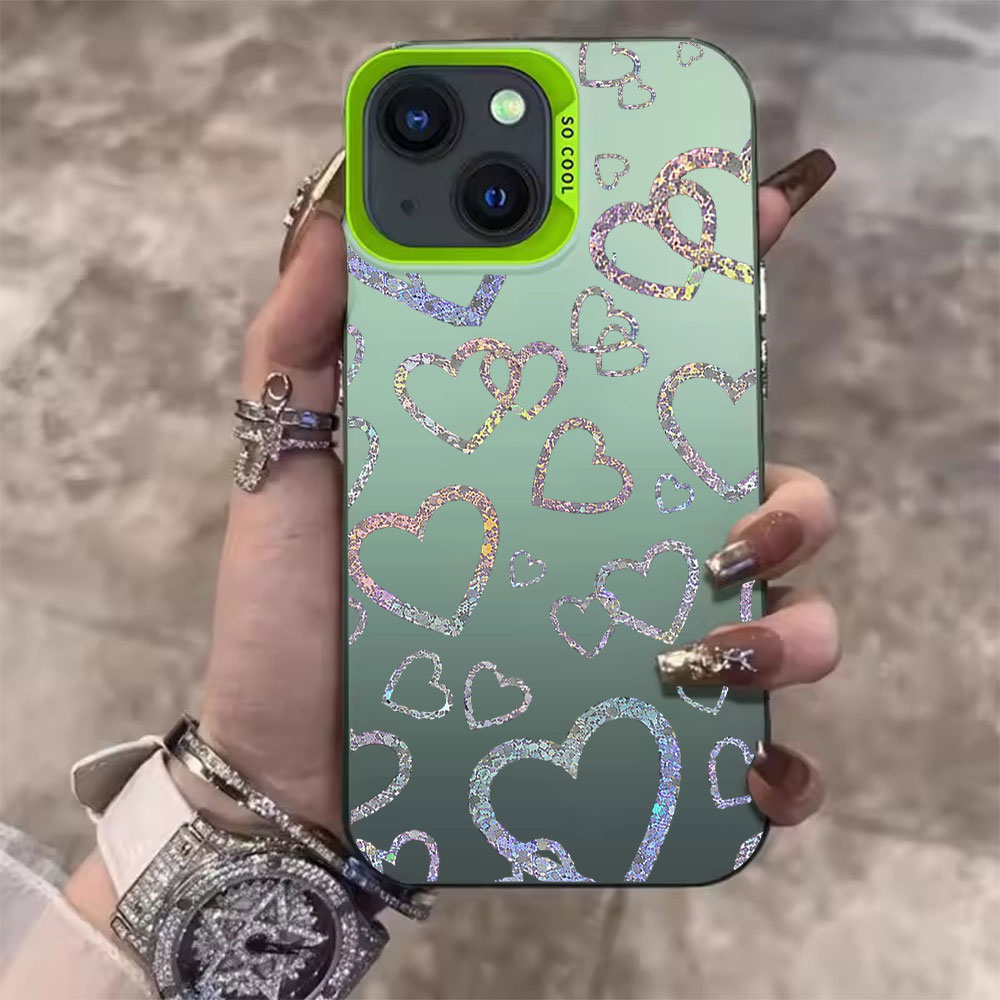 เคสลายหัวใจสีสันสดใส สำหรับ iP - Apple Iphone 16 บทวิจารณ์และราคา
