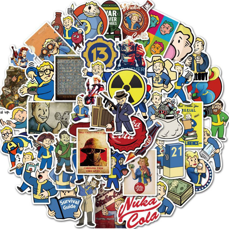50 ชิ้นการ์ตูนเกมเรเดียชั่น บอ - Phone Cases For Boys บทวิจารณ์และราคา