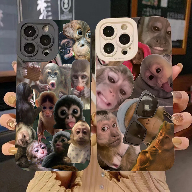 เคสโทรศัพท์ลายลิงสุดฮาสำหรับ S - Phone Cases Funny บทวิจารณ์และราคา