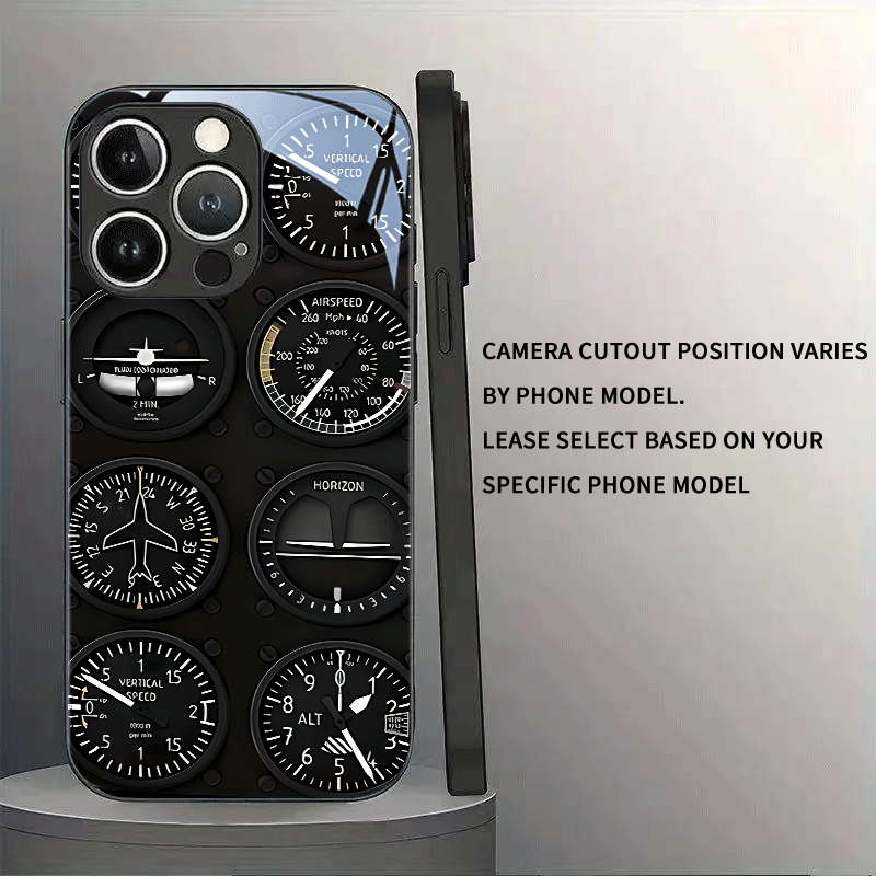 เคสโทรศัพท์กระจกนิรภัยลายเครื่ - Phone Cases Aviation บทวิจารณ์และราคา