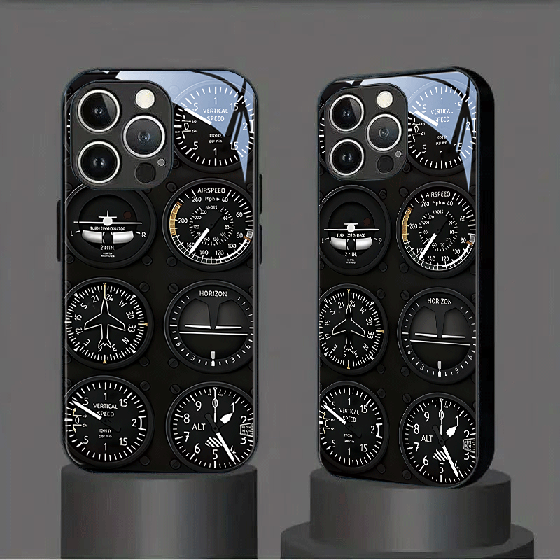 เคสโทรศัพท์กระจกนิรภัยลายเครื่ - Phone Cases Aviation บทวิจารณ์และราคา