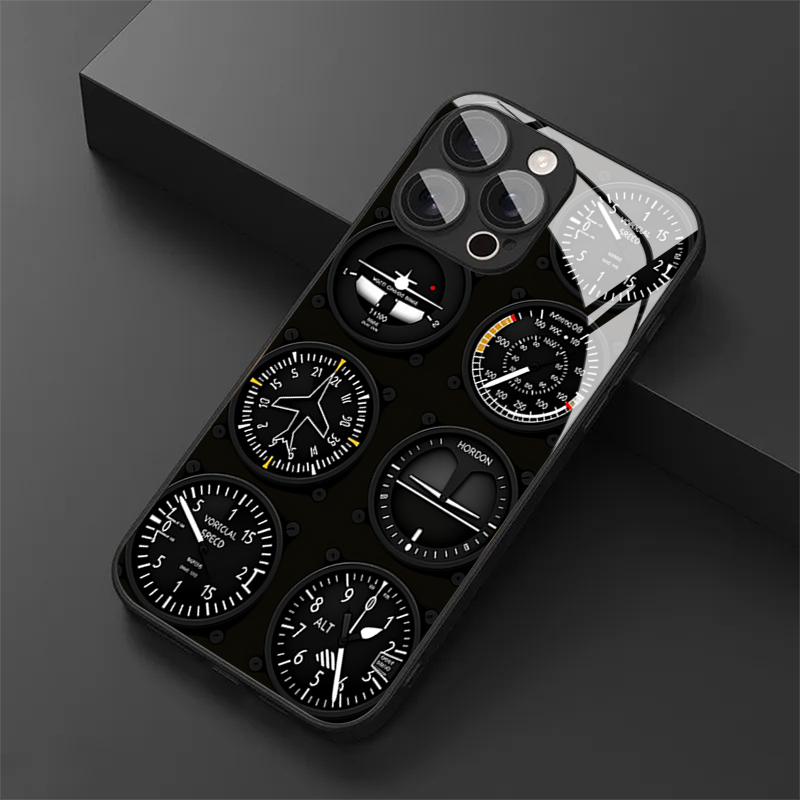 เคสโทรศัพท์กระจกนิรภัยลายเครื่ - Phone Cases Aviation บทวิจารณ์และราคา