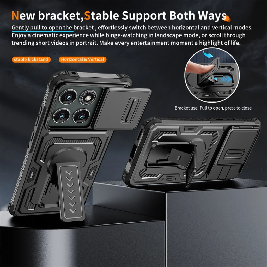 เคสกันกระแทกแบบทนทานพร้อมฝาปิด - Phone Cases Motorola Edge 2025 บทวิจารณ์และราคา