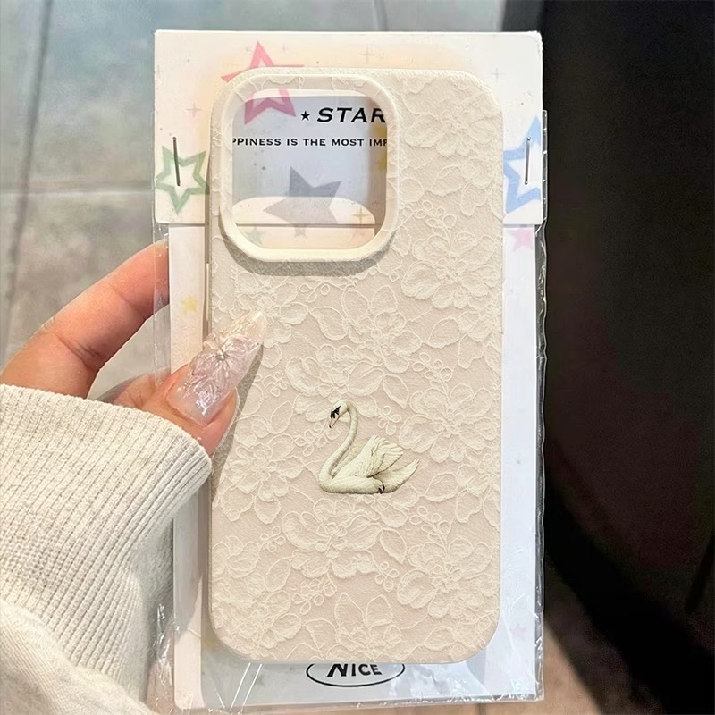 เคสโทรศัพท์ลายลูกไม้ลายหงส์ ผิ - Apple Iphone 16 บทวิจารณ์และราคา