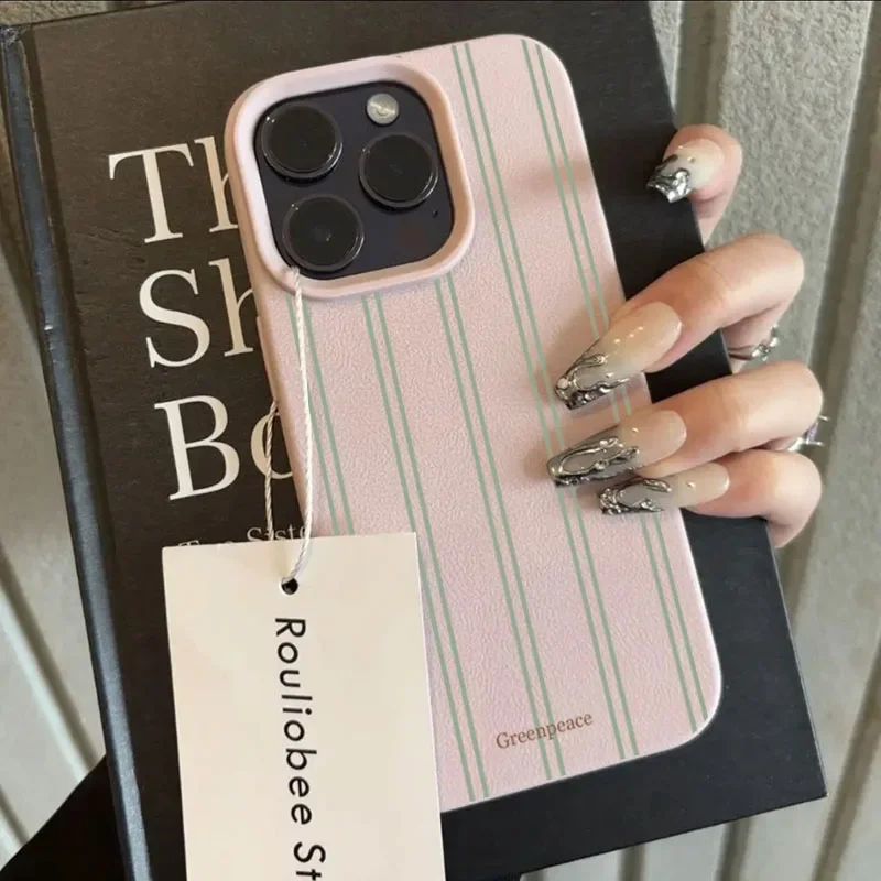 เคสลายลิ้นจี่คลาสสิกสีพาสเทลสำ - Phone Cases Motorola Edge 2025 บทวิจารณ์และราคา