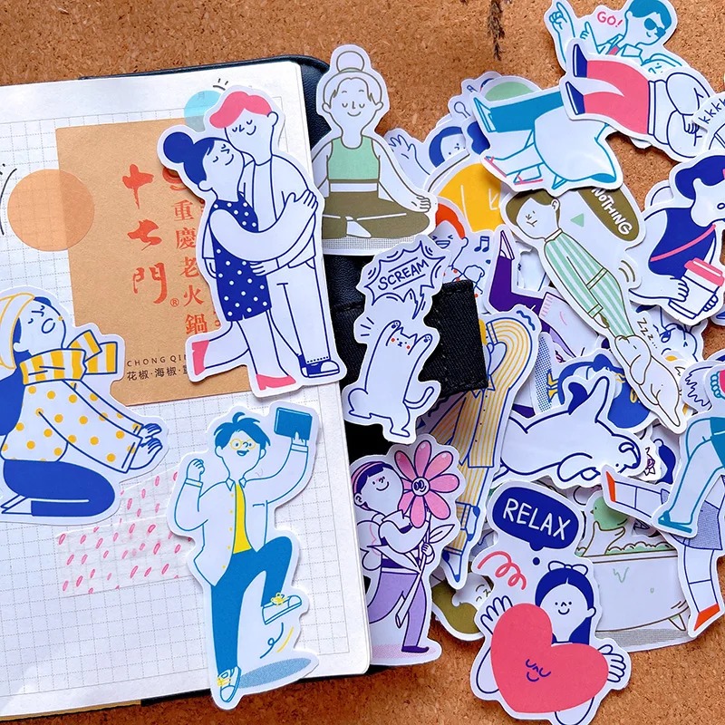 สติกเกอร์ติดบัญชีตัวละคร42ชิ้น - Phone Cases For Boys บทวิจารณ์และราคา