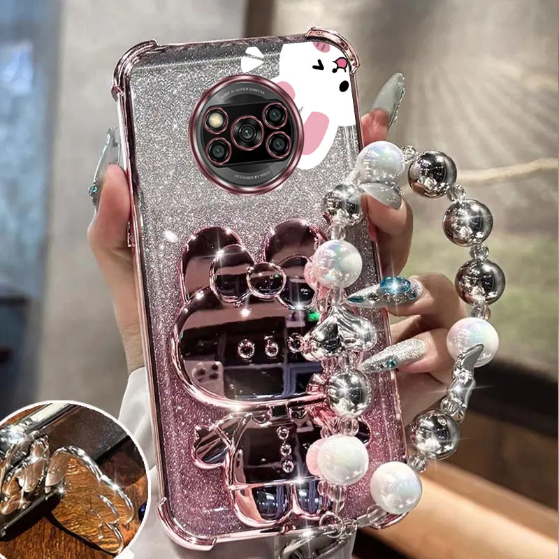 ถุงลมนิรภัยGlitterกระจกกระต่าย - Phone Cases Aviation บทวิจารณ์และราคา