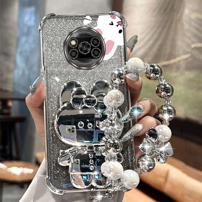 ถุงลมนิรภัยGlitterกระจกกระต่าย - Phone Cases Aviation บทวิจารณ์และราคา