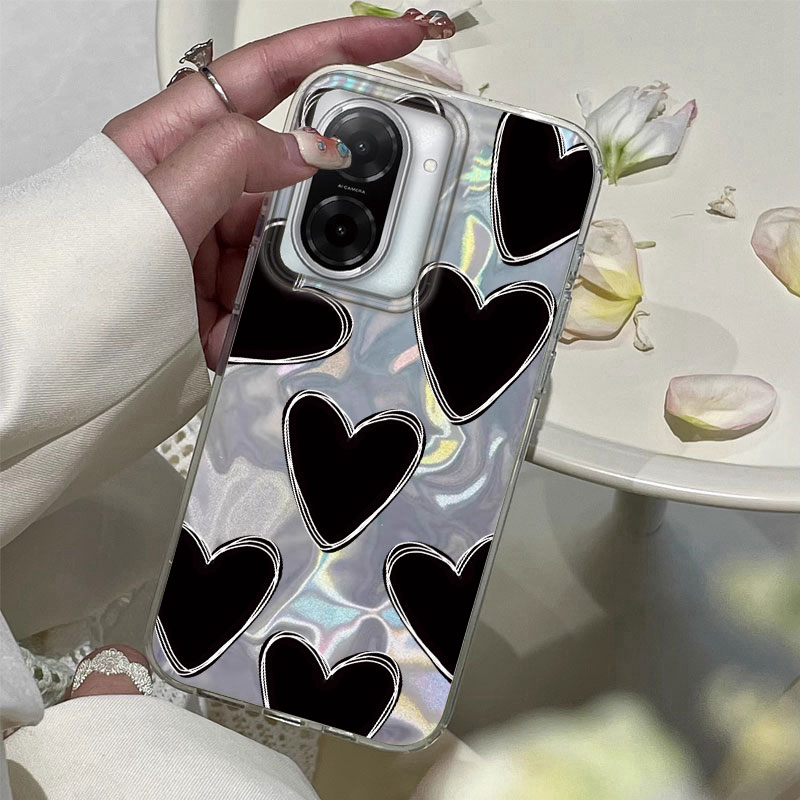 แฟชั่นหัวใจรักโรแมนติกสําหรับR - Phone Cases Redmi บทวิจารณ์และราคา
