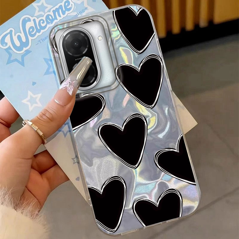 แฟชั่นหัวใจรักโรแมนติกสําหรับR - Phone Cases Redmi บทวิจารณ์และราคา